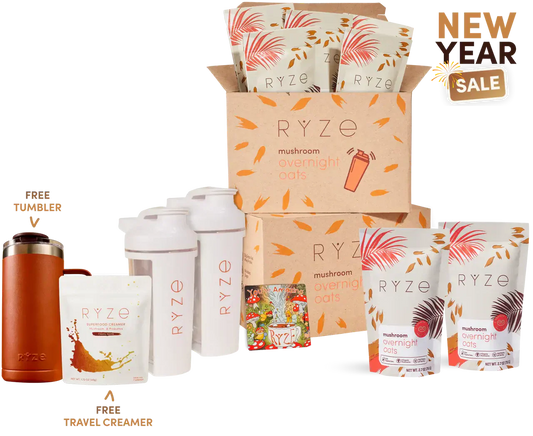 Mushroom Overnight Oats